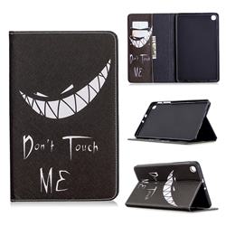 Crooked Grin Folio Stand Leather Wallet Case for Samsung Galaxy Tab A 8.4 T307