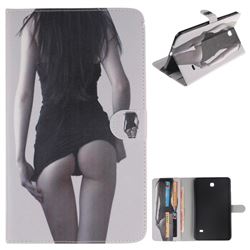 Sexy Girls Painting Tablet Leather Wallet Flip Cover for Samsung Galaxy Tab 4 8.0 T330 T331