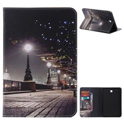 City Night View Folio Flip Stand Leather Wallet Case for Samsung Galaxy Tab A 8.0 T350 T355