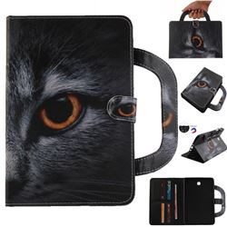 Cat Eye Handbag Tablet Leather Wallet Flip Cover for Samsung Galaxy Tab A 8.0 T350 T355