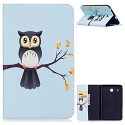 Owl on Tree Folio Stand Leather Wallet Case for Samsung Galaxy Tab E 8.0 T375 T377