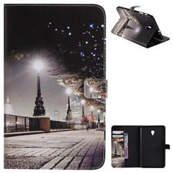 City Night View Folio Flip Stand Leather Wallet Case for Samsung Galaxy Tab A 8.0 (2017) T380 T385 A2 S