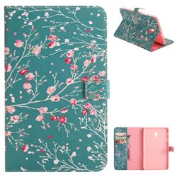 Apricot Tree Folio Flip Stand Leather Wallet Case for Samsung Galaxy Tab A 8.0 (2017) T380 T385 A2 S