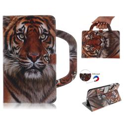 Siberian Tiger Handbag Tablet Leather Wallet Flip Cover for Samsung Galaxy Tab A 8.0 (2017) T380 T385 A2 S