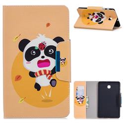 Ladybug Panda Folio Flip Stand Leather Wallet Case for Samsung Galaxy Tab A 8.0(2018) T387