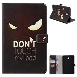 Angry Eyes Folio Flip Stand Leather Wallet Case for Samsung Galaxy Tab A 8.0(2018) T387