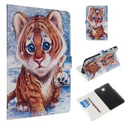 Sweet Tiger Smooth Leather Tablet Wallet Case for Samsung Galaxy Tab A 8.0(2018) T387