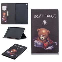 Chainsaw Bear Folio Stand Leather Wallet Case for Samsung Galaxy Tab A 10.1 (2019) T510 T515