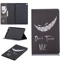 Crooked Grin Folio Stand Leather Wallet Case for Samsung Galaxy Tab A 10.1 (2019) T510 T515