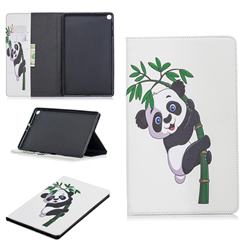Bamboo Panda Folio Stand Leather Wallet Case for Samsung Galaxy Tab A 10.1 (2019) T510 T515