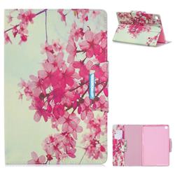 Cherry Blossoms Folio Flip Stand Leather Wallet Case for Samsung Galaxy Tab A 10.1 (2019) T510 T515