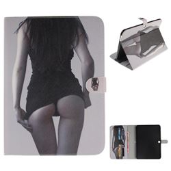 Sexy Girls Painting Tablet Leather Wallet Flip Cover for Samsung Galaxy Tab 4 10.1 T530 T531 T533 T535