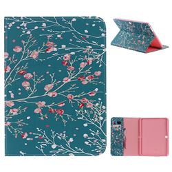 Apricot Tree Folio Flip Stand Leather Wallet Case for Samsung Galaxy Tab 4 10.1 T530 T531 T533 T535