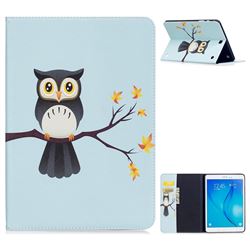Owl on Tree Folio Stand Leather Wallet Case for Samsung Galaxy Tab A 9.7 T550 T555