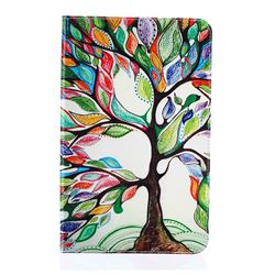 The Tree of Life Folio Stand Leather Wallet Case for Samsung Galaxy Tab E 9.6 T560 T561