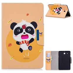 Ladybug Panda Folio Flip Stand Leather Wallet Case for Samsung Galaxy Tab E 9.6 T560 T561