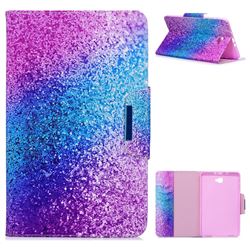Rainbow Sand Folio Flip Stand Leather Wallet Case for Samsung Galaxy Tab A 10.1 T580 T585