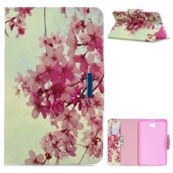 Cherry Blossoms Folio Flip Stand Leather Wallet Case for Samsung Galaxy Tab A 10.1 T580 T585
