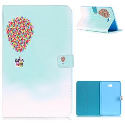 Hot Air Balloon Folio Stand Leather Wallet Case for Samsung Galaxy Tab A 10.1 T580 T585