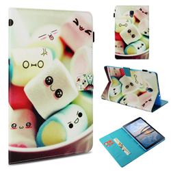 Marshmallow Folio Stand Leather Wallet Case for Samsung Galaxy Tab A 10.5 T590 T595