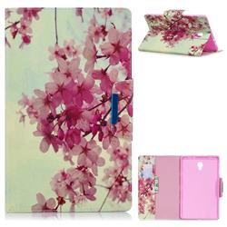 Cherry Blossoms Folio Flip Stand Leather Wallet Case for Samsung Galaxy Tab A 10.5 T590 T595