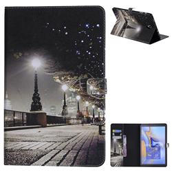 City Night iew Folio Flip Stand Leather Wallet Case for Samsung Galaxy Tab A 10.5 T590 T595