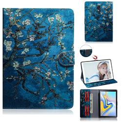 Apricot Tree Painting Tablet Leather Wallet Flip Cover for Samsung Galaxy Tab A 10.5 T590 T595