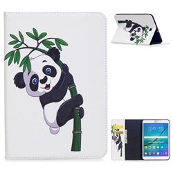 Bamboo Panda Folio Stand Leather Wallet Case for Samsung Galaxy Tab S2 8.0 T710 T715 T719
