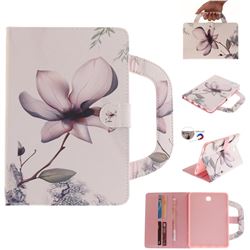 Magnolia Flower Handbag Tablet Leather Wallet Flip Cover for Samsung Galaxy Tab S2 8.0 T710 T715 T719