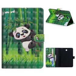 Climbing Bamboo Panda 3D Painted Leather Tablet Wallet Case for Samsung Galaxy Tab S2 8.0 T710 T715 T719