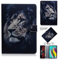 Lion Face Painting Tablet Leather Wallet Flip Cover for Samsung Galaxy Tab S5e 10.5 T720 T725