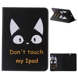 Cat Ears Folio Flip Stand Leather Wallet Case for Samsung Galaxy Tab S2 9.7 T810 T815 T819