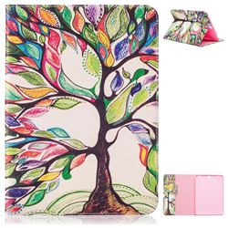 The Tree of Life Folio Stand Leather Wallet Case for Samsung Galaxy Tab S3 9.7 T820 T825