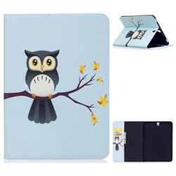 Owl on Tree Folio Stand Leather Wallet Case for Samsung Galaxy Tab S3 9.7 T820 T825