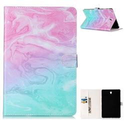 Pink Green Marble Folio Flip Stand PU Leather Wallet Case for Samsung Galaxy Tab S4 10.5 T830 T835