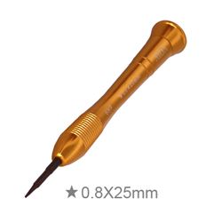 Electroplating Metal 5 Point Star Pentalobe Pentacle Screwdriver Opening Tool for iPhone 4S / iPhone 4 - Gold