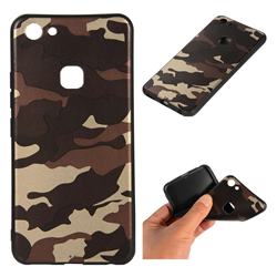 Camouflage Soft TPU Back Cover for vivo Y83 - Gold Coffee