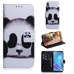 Sleeping Panda PU Leather Wallet Case for Asus Zenfone Max Pro (M1) ZB601KL