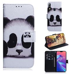 Sleeping Panda PU Leather Wallet Case for Asus Zenfone Max Pro (M2) ZB631KL