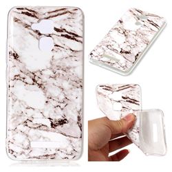 White Soft TPU Marble Pattern Case for Asus Zenfone 3 Max ZC520TL