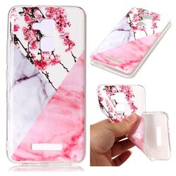 Pink Plum Soft TPU Marble Pattern Case for Asus Zenfone 3 Max ZC520TL