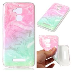 Pink Green Soft TPU Marble Pattern Case for Asus Zenfone 3 Max ZC520TL