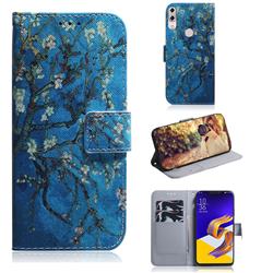 Apricot Tree PU Leather Wallet Case for Asus Zenfone 5Z ZS620KL