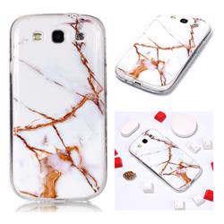Platinum Soft TPU Marble Pattern Phone Case for Samsung Galaxy S3