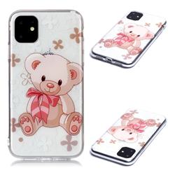 Cute Little Bear Super Clear Soft TPU Back Cover for iPhone 11 (6.1 inch)