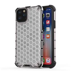 Honeycomb TPU + PC Hybrid Armor Shockproof Case Cover for iPhone 11 (6.1 inch) - Transparent