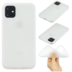 Candy Soft Silicone Protective Phone Case for iPhone 11 (6.1 inch) - White