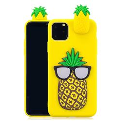 Big Pineapple Soft 3D Climbing Doll Soft Case for iPhone 11 (6.1 inch)
