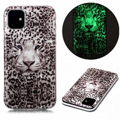 Leopard Tiger Noctilucent Soft TPU Back Cover for iPhone 11 (6.1 inch)