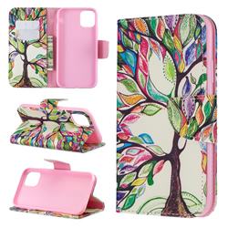 The Tree of Life Leather Wallet Case for iPhone 11